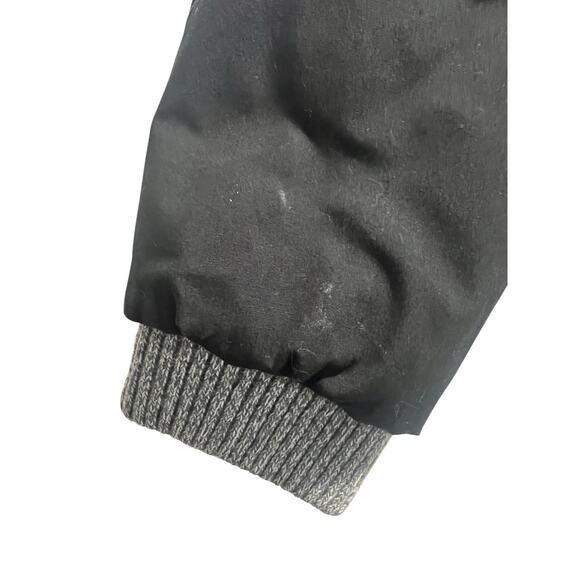 VTG Black Canyon Colorado Canvas Bomber Jacket Adult Quilted Insulated Unknwn SZ - Picture 6 of 13